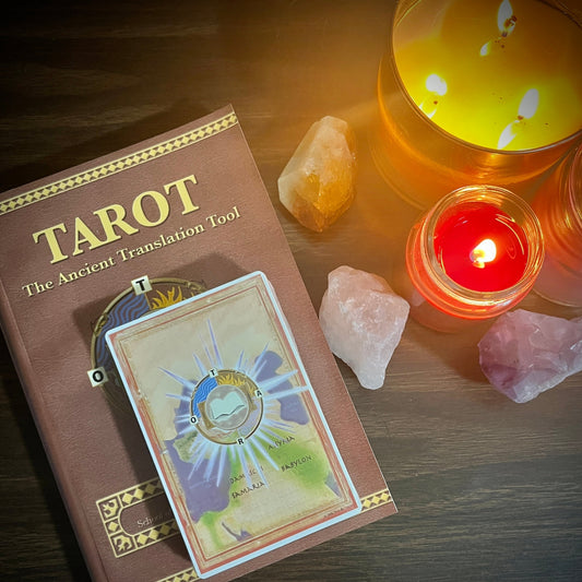 Tarot the Ancient Translation Tool and Tarot Deck Set